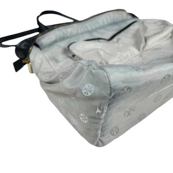 Tory Burch Black Clay Shopper Tote Pebble Leather - Picture 12 of 15